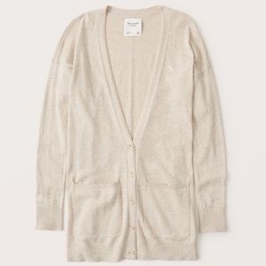 Abercrombie Icon Boyfriend Cardigan